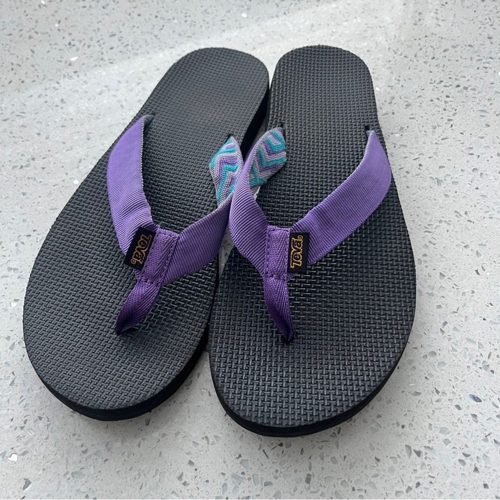 Teva Flip Flops Purple